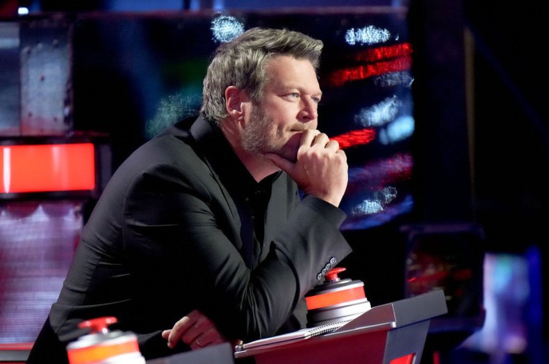 Blake Shelton di Suara