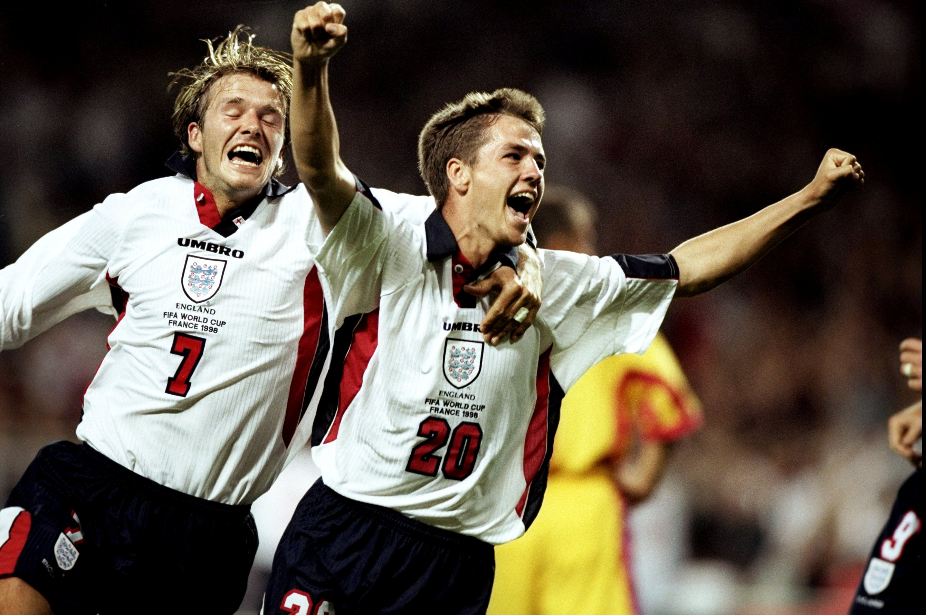 Michael Owen Scores in World Cup 1998