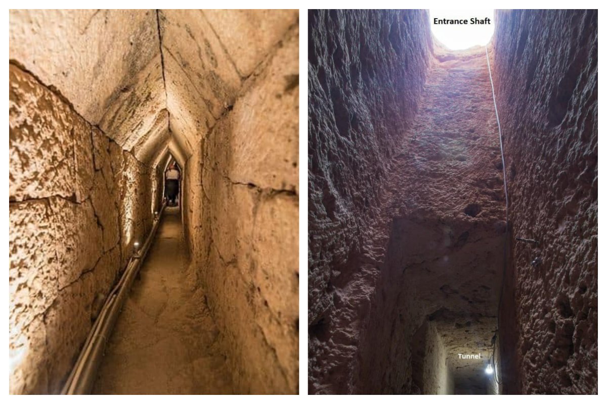 Egypt tunnel cleopatra
