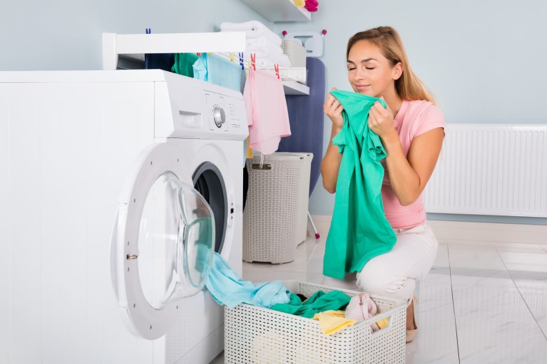 spouse berating sister for doing husband laundry
