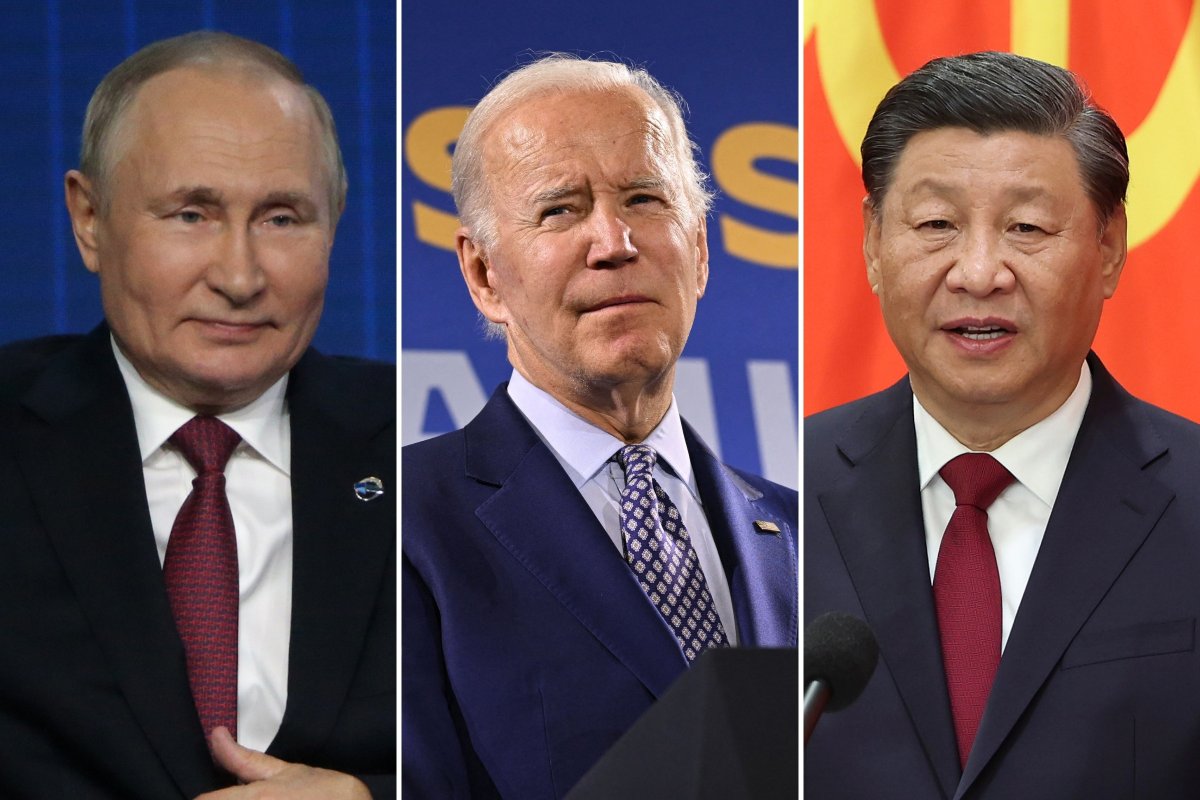 Putin, Biden and Jinping