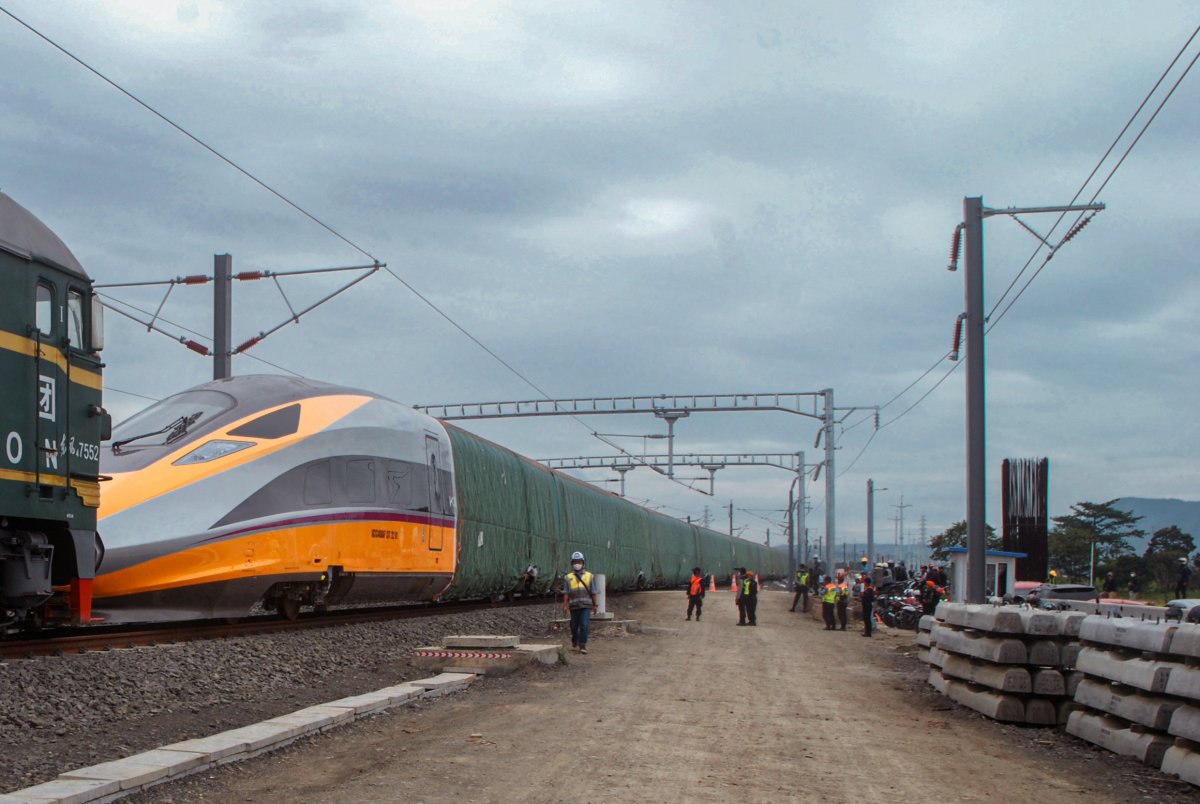 China, Indonesia, high, speed, rail, in, Bandung