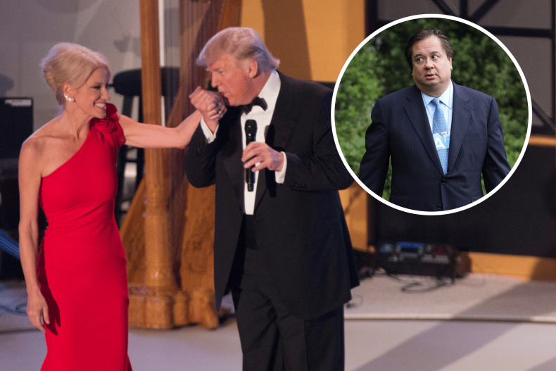 George, Kellyanne Conway, Donald Trump