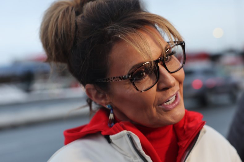 Sara Palin speaks in Anchorage