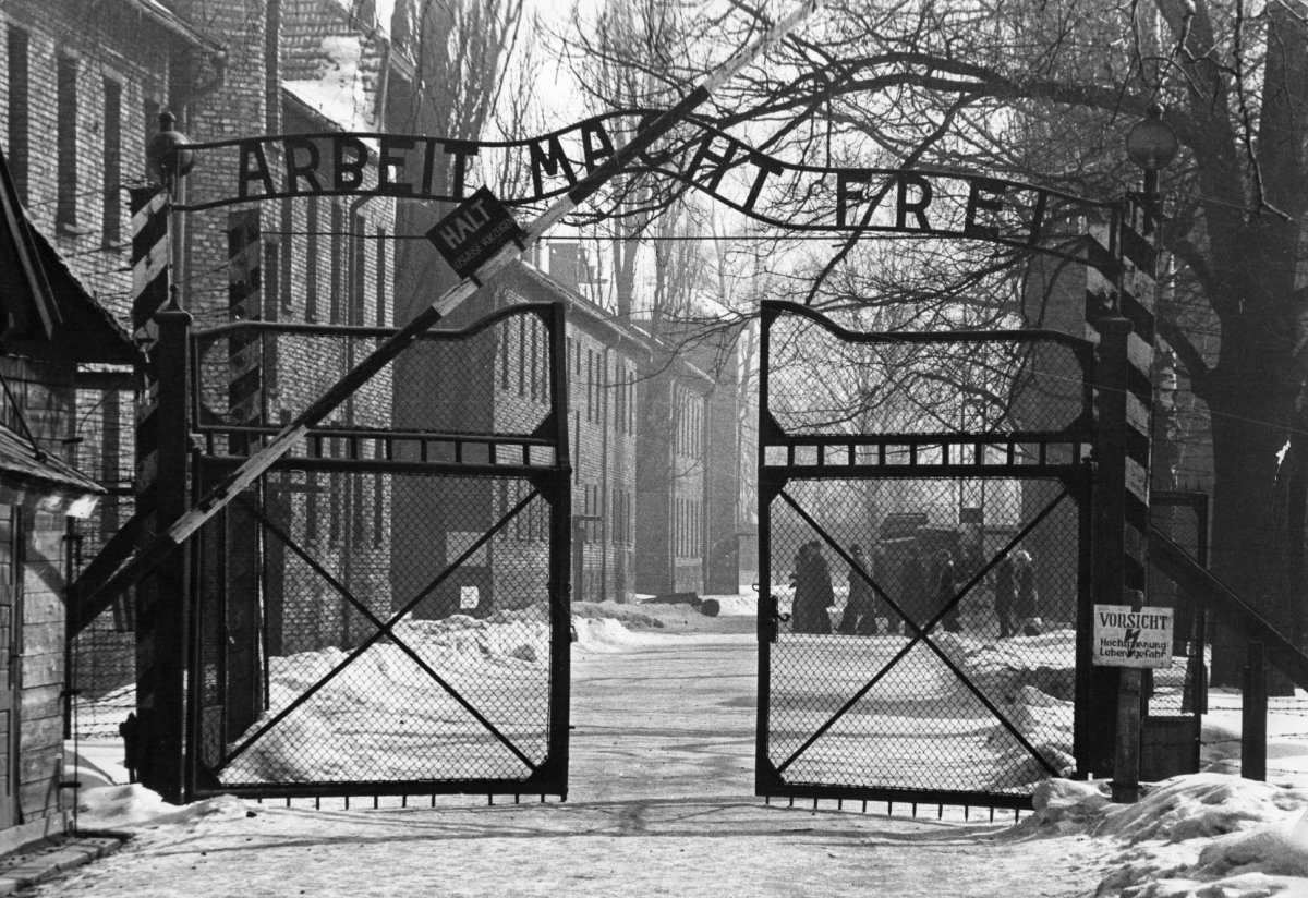Auschwitz camp gates