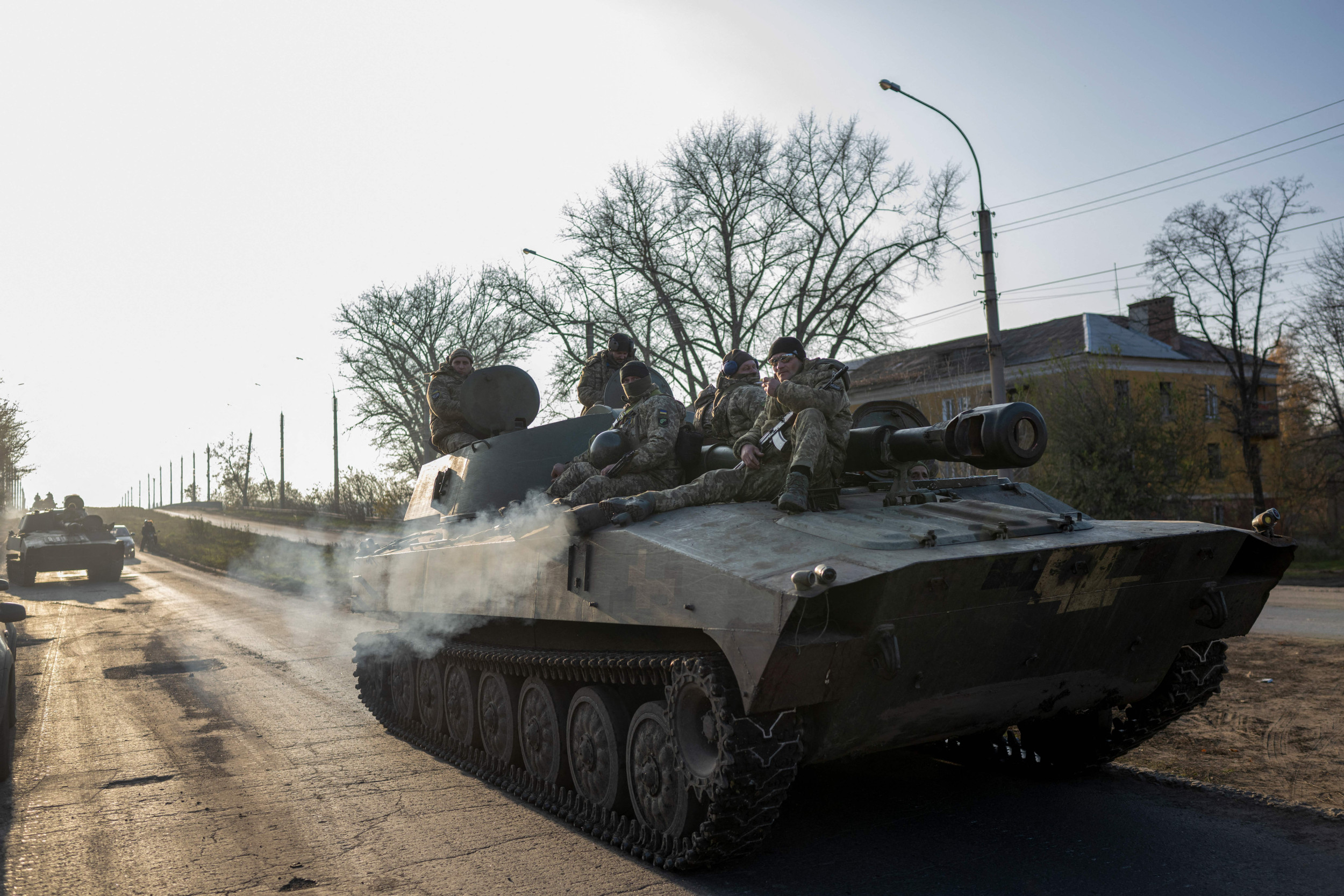 Russian Troops 'Vulnerable' to Attack as They Retreat From Kherson—U.K.