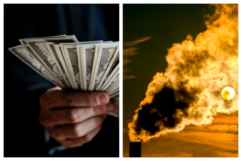 money and greenhouse gases