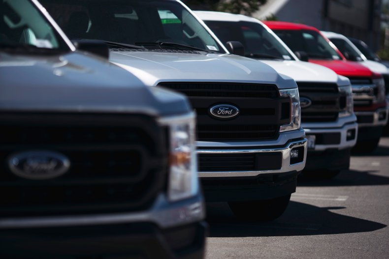 New Ford trucks