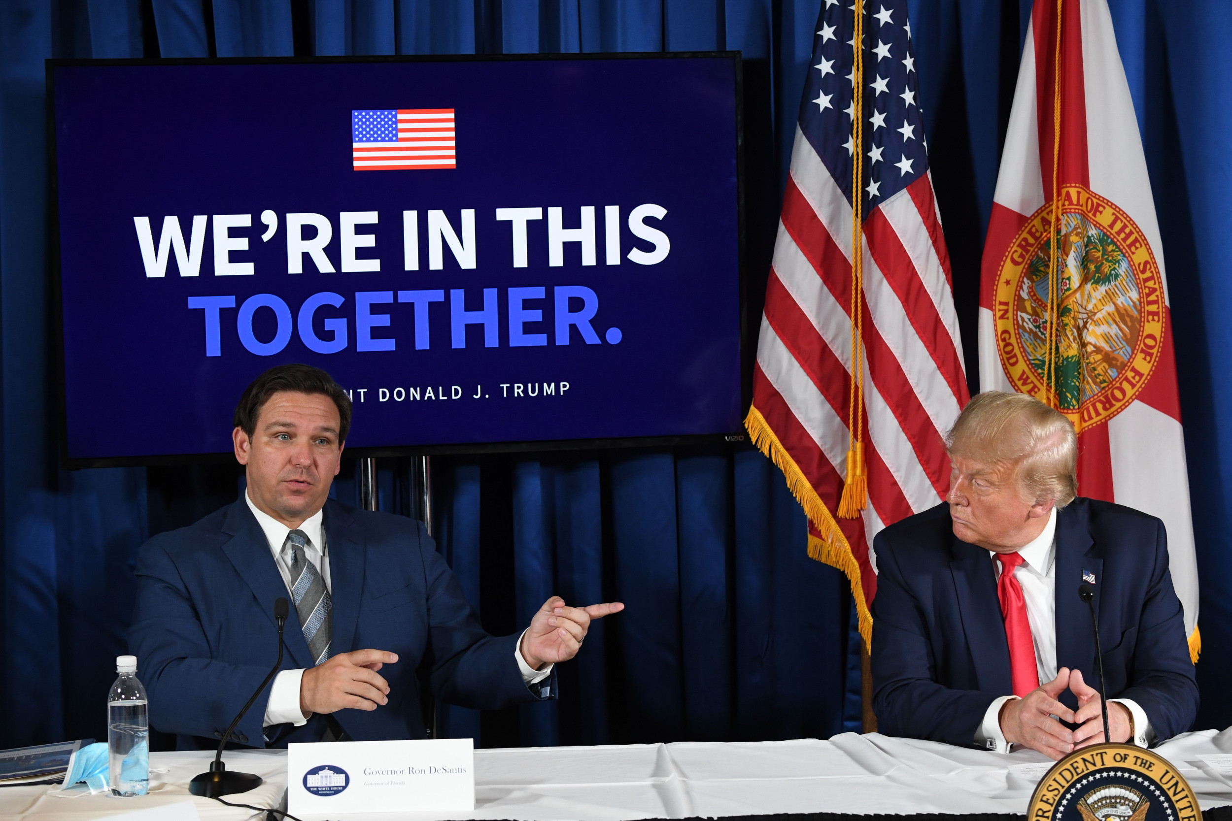 Trump Slams DeSantis for Hedging on Presidential Run 'Ron