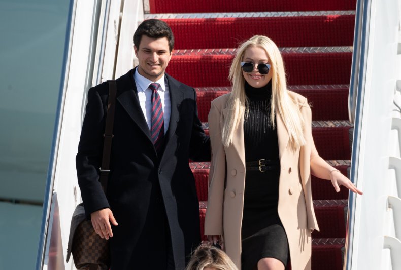 Tiffany Trump and Michael Boulos