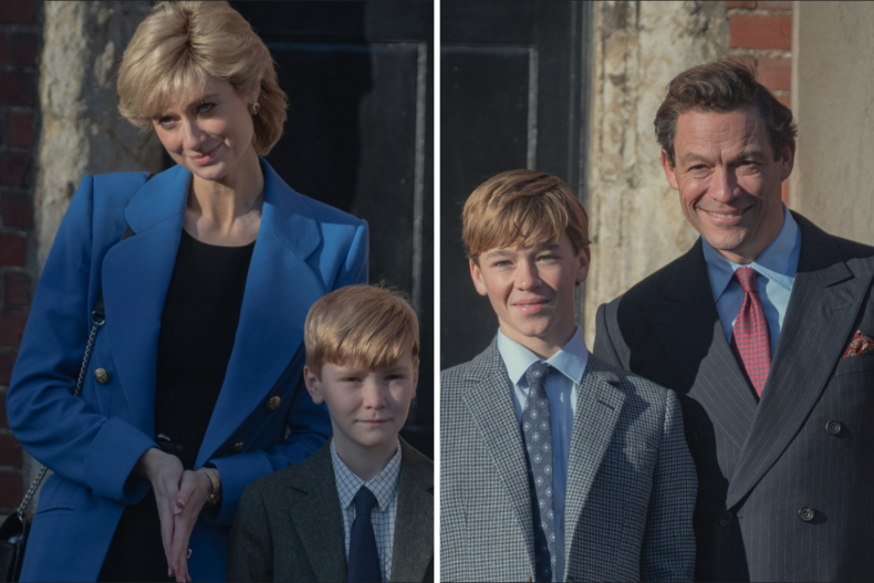 The Wales Family in Netflix's 'The Crown'