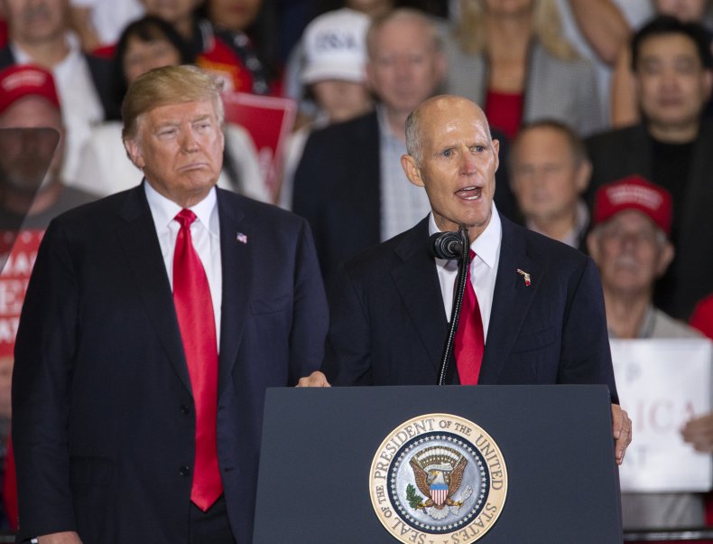trump rick scott senate gop leader