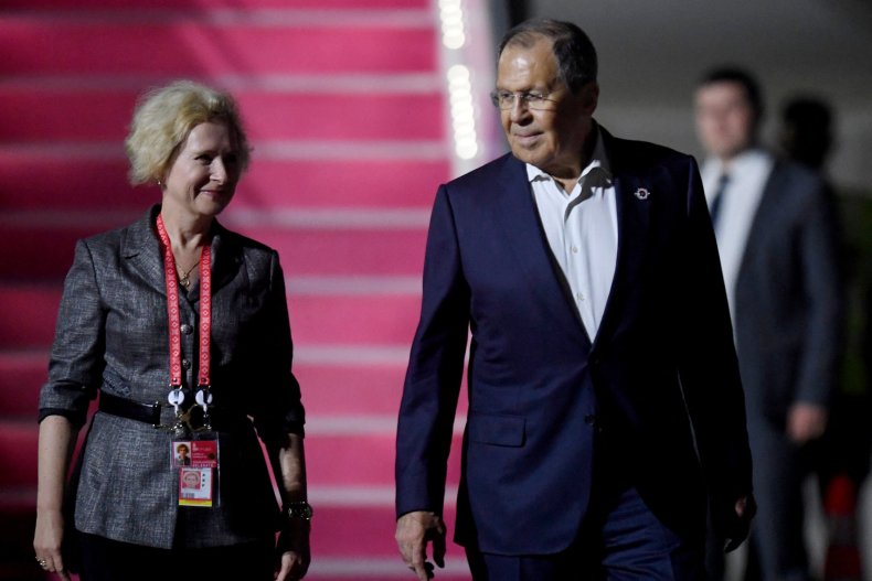 Russia's Foreign Minister Sergey Lavrov