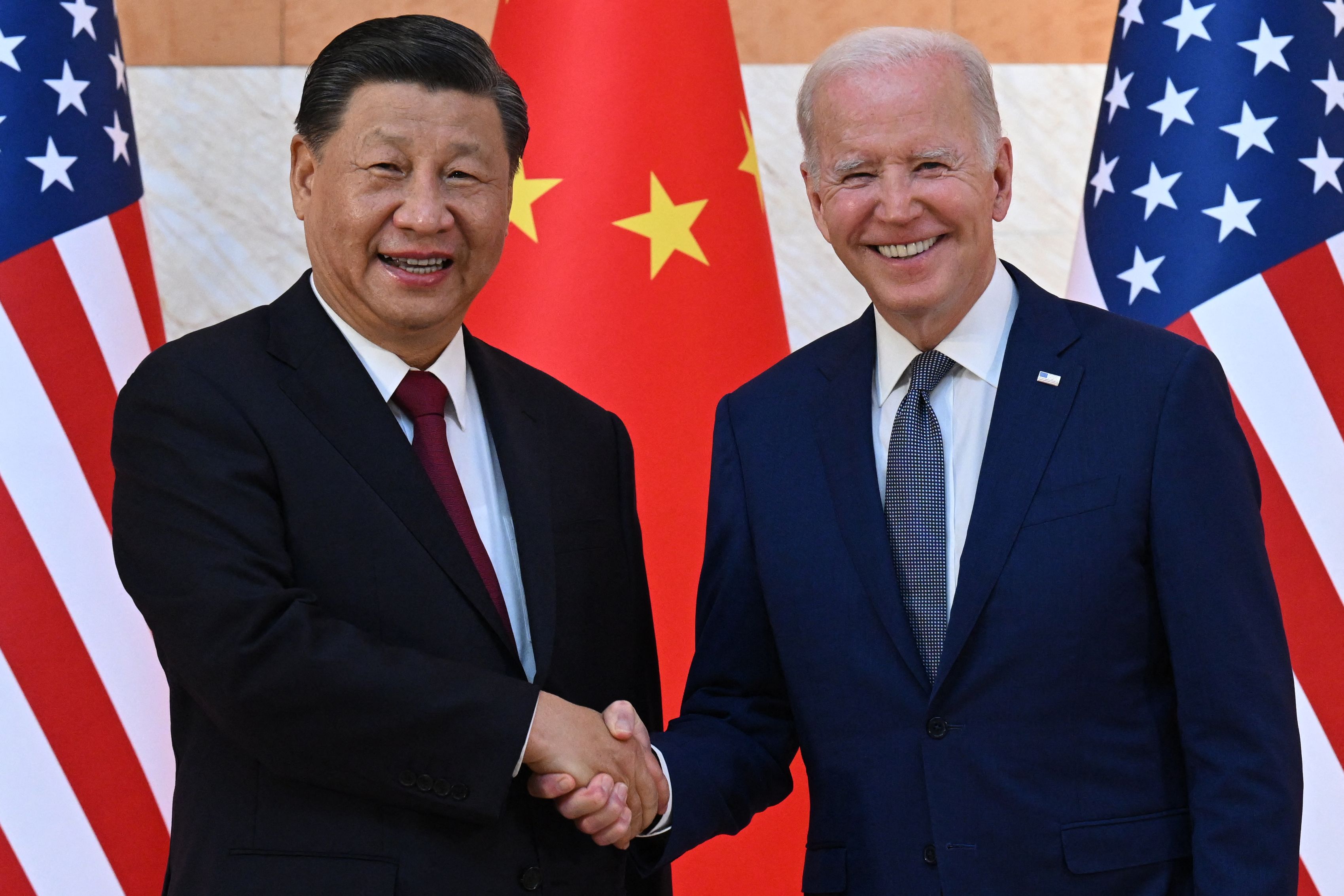 Video Shows Moment Joe Biden Meets China's Xi for First Time as President