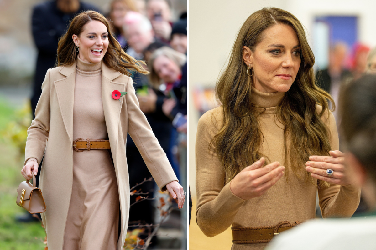 Kate Middleton Follows in Queen's 'Fashion Footsteps' With Monochrome Looks