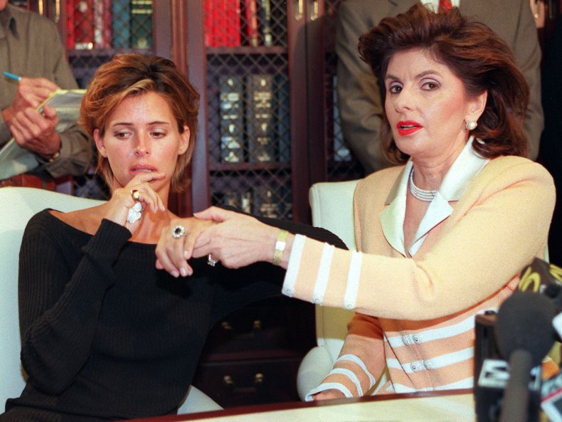 Kelly Fisher and Gloria Allred