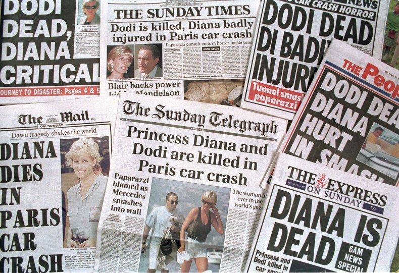 Death of Princess Diana and Dodi Fayed