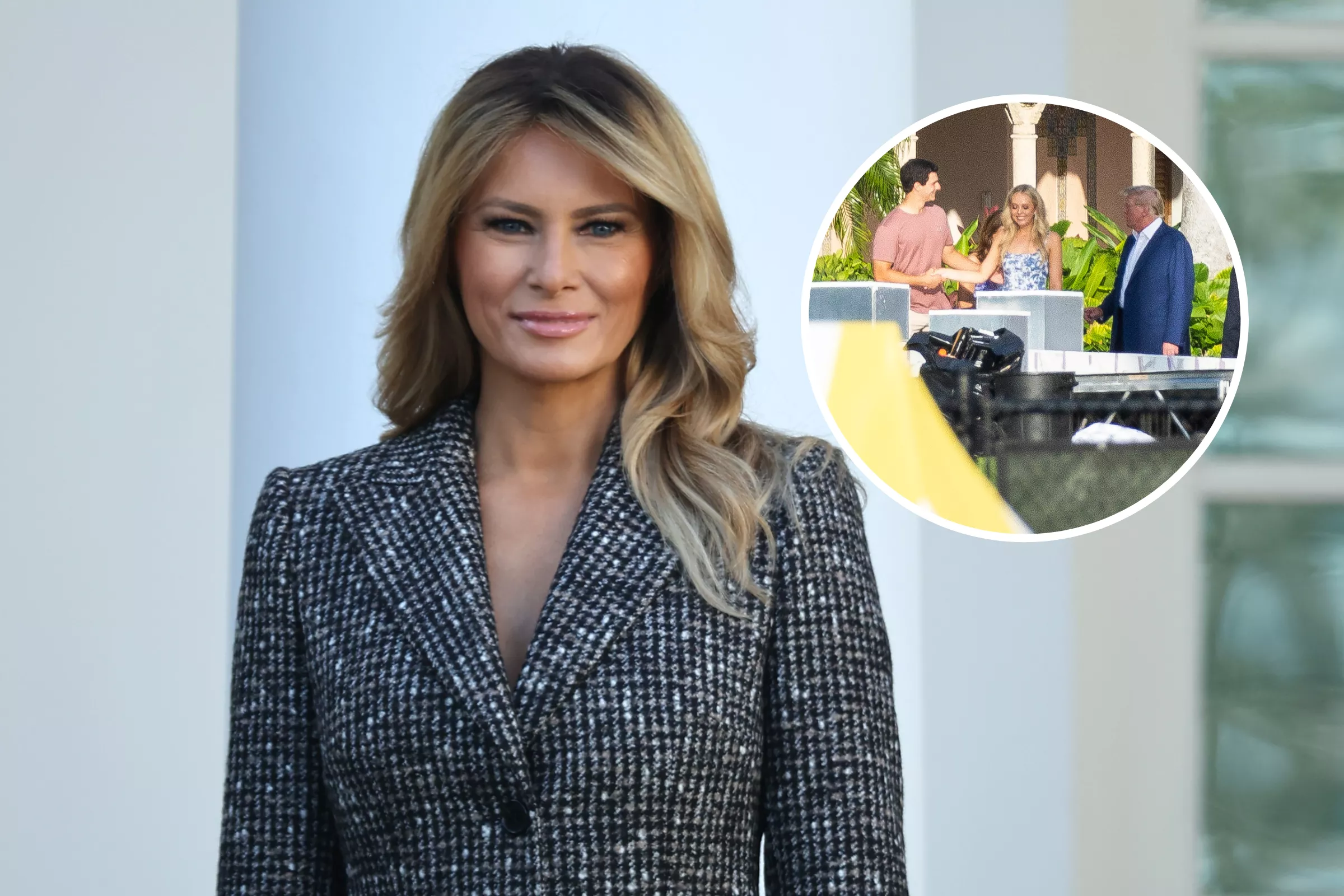 Melania Trump Slammed for Appearing to Wear White at Wedding—'Too Close' - Vimarsana News