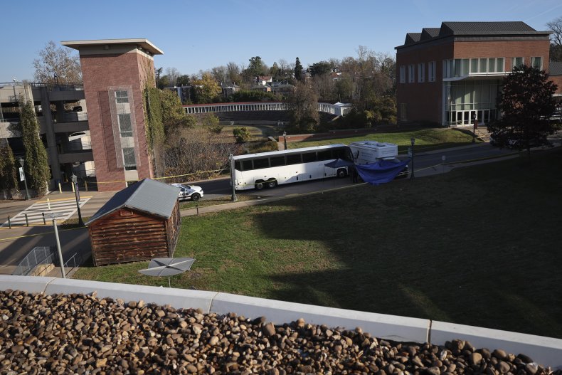 University of Virginia crime scene
