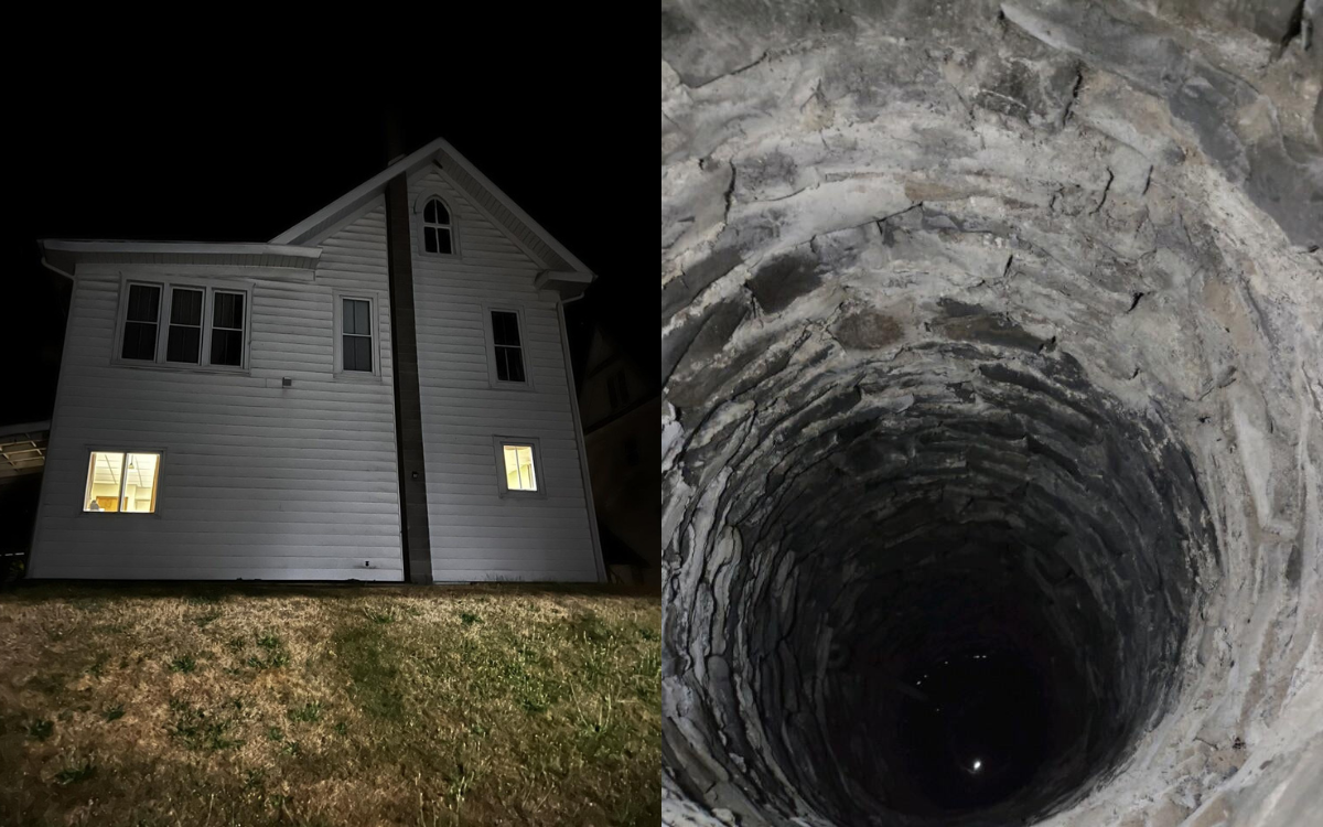 man-discovers-creepy-40-foot-well-in-crawl-space-underneath-old-house