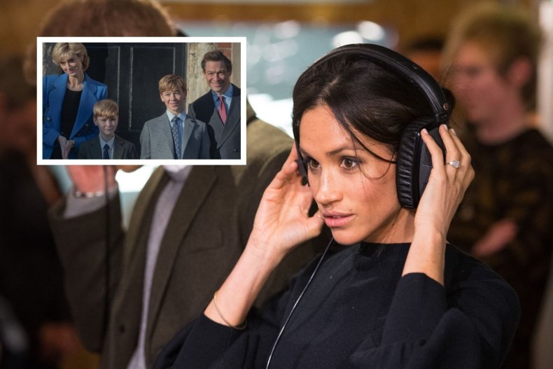 'The Crown' Depicts Royal School Photo Call Criticized by Meghan Markle