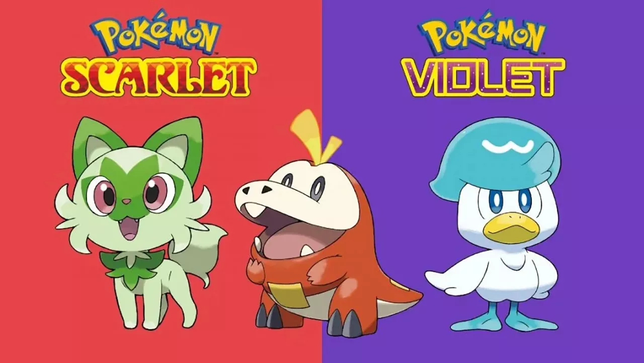 Pokemon Scarlet and Violet: All of the starter evolution levels