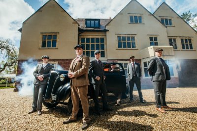 A Peaky Blinders Themed Winter Wedding A Peaky Blinders Themed Winter Wedding