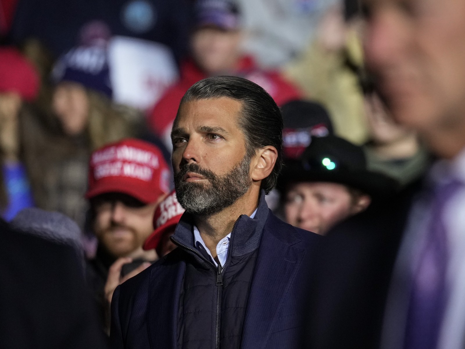 Donald Trump Jr. Noticeably Absent From Father's 2024 Announcement - Newsweek