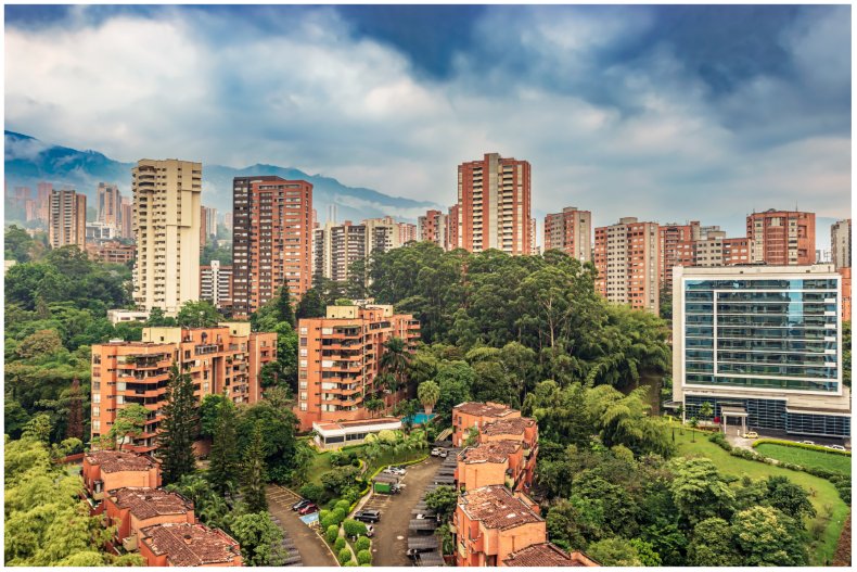 Stock image of Medellin