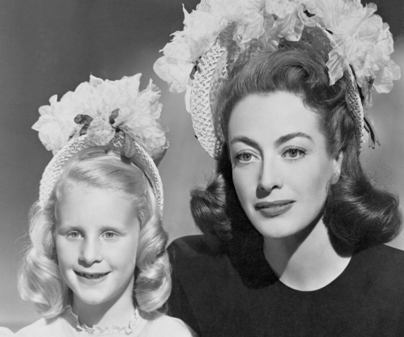 Christina and Joan Crawford in 1946