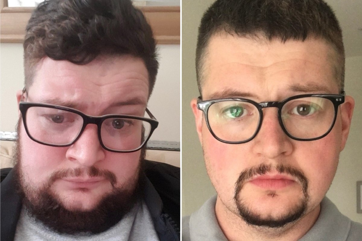 John Junior Before and After Changing Diet