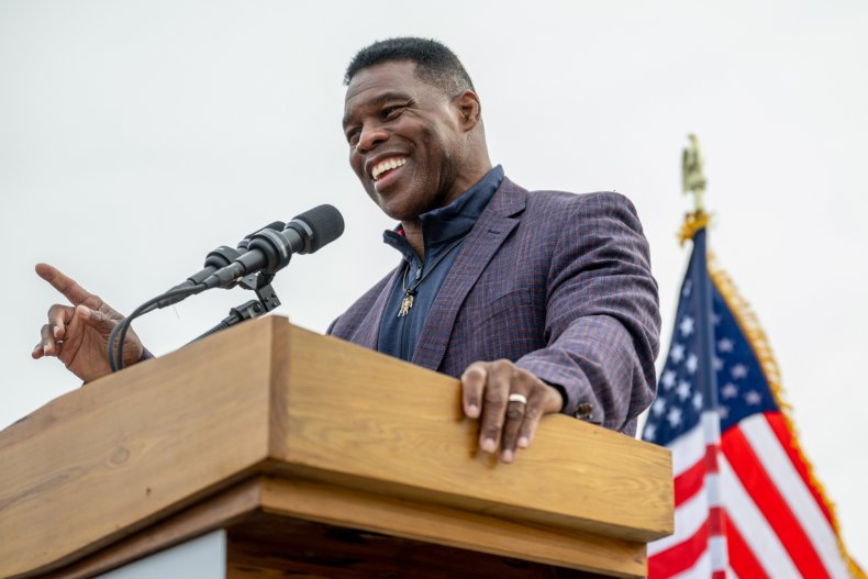 Republican U.S. Senate candidate Herschel Walker