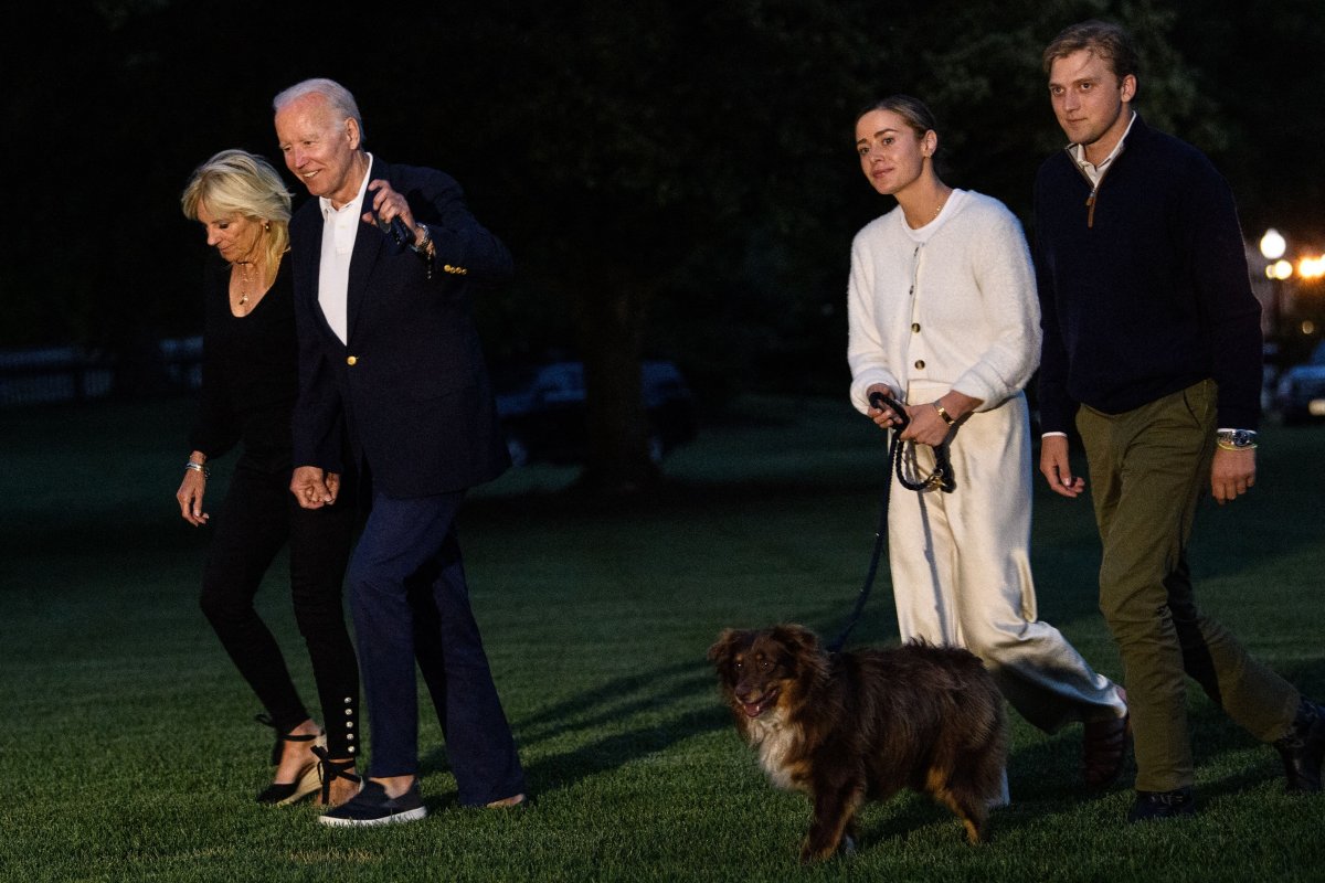 President Joe Biden and granddaughter, Naomi Biden