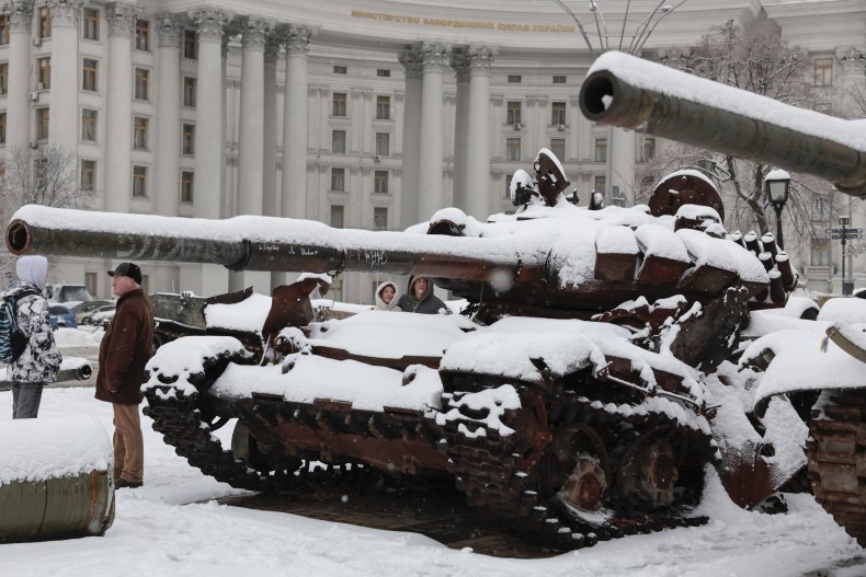 Ukraine in winter