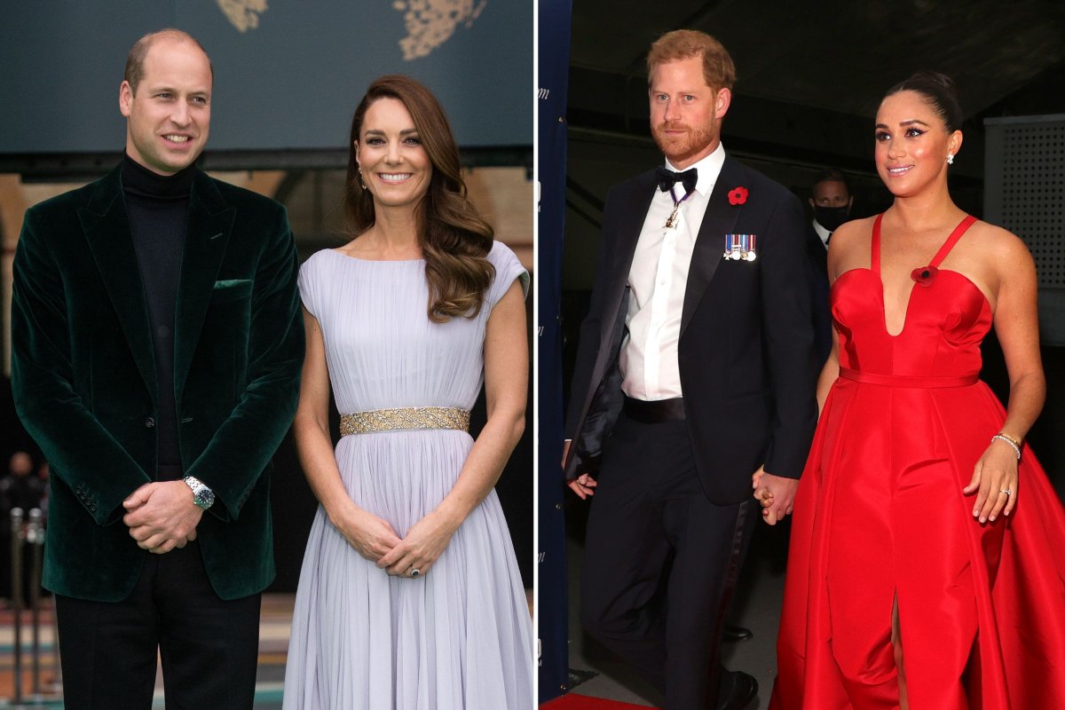 William, Kate Compared to Harry, Meghan