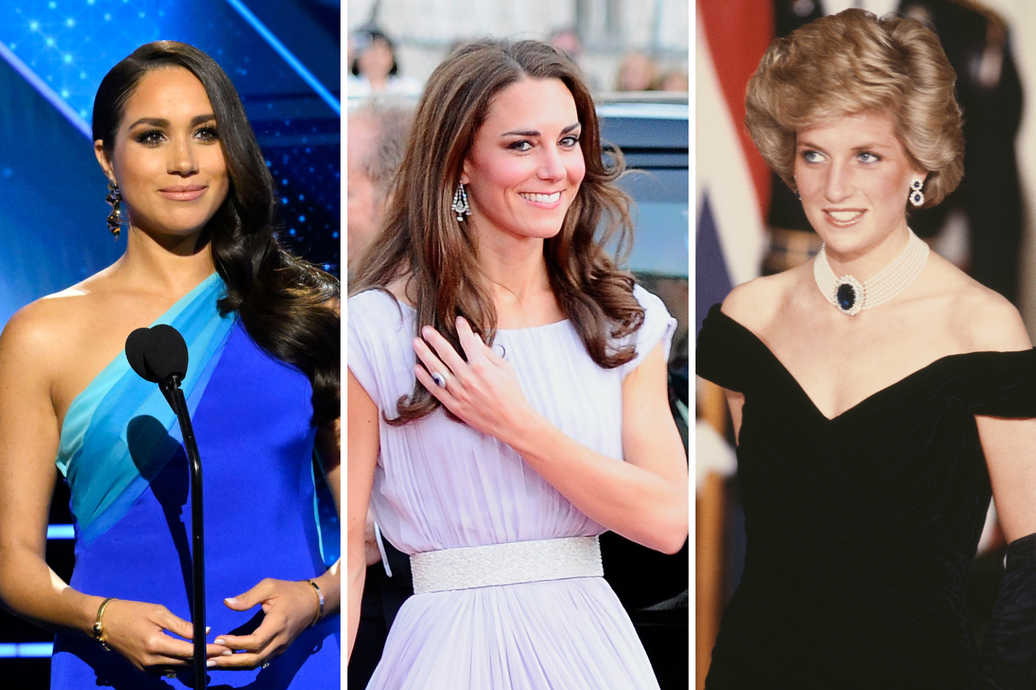 Meghan Markle, Kate Middleton and Princess Diana’s Prime U.S. Vogue Moments