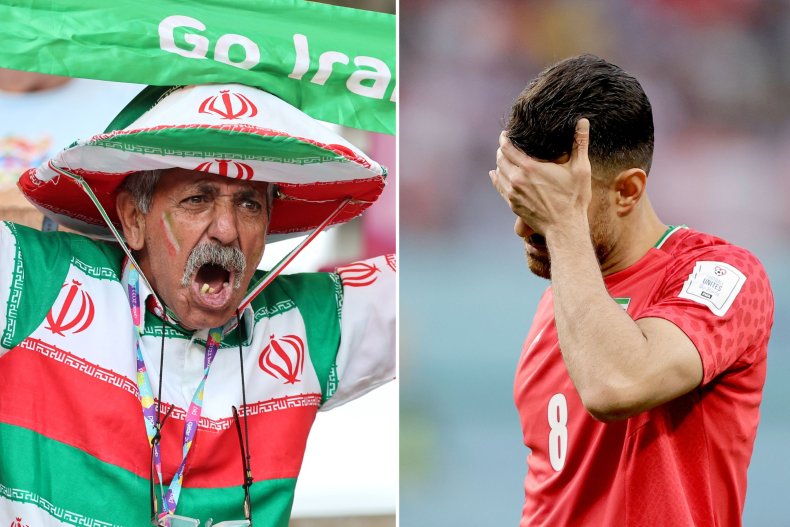 Iran Fans Boo Their Team