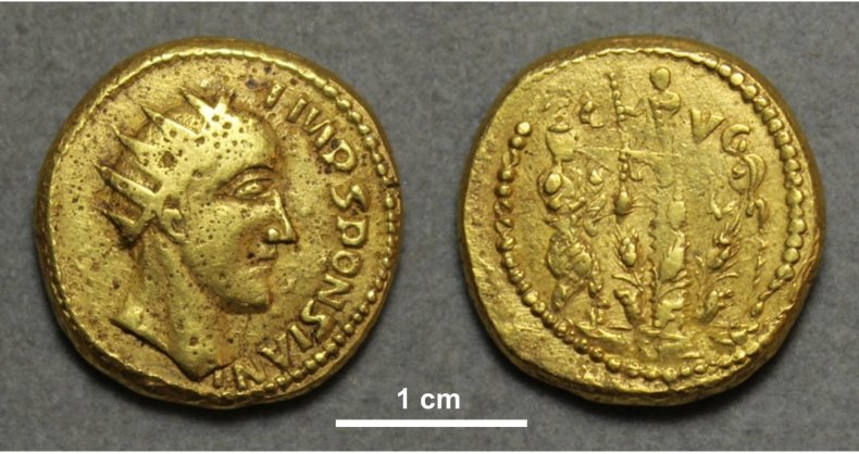 Coin of the Roman "emperor" Sponsian