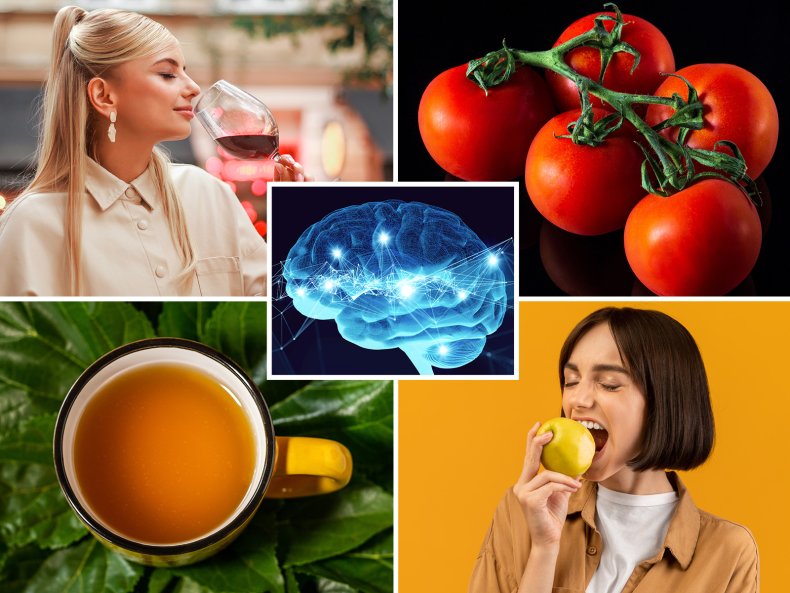 Good foods, beverages for brain health