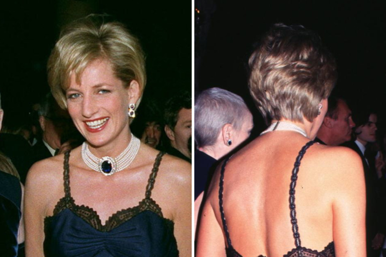 Princess Diana's pearl necklace closure