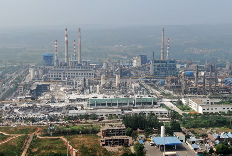 China Factory Fire Kills 38