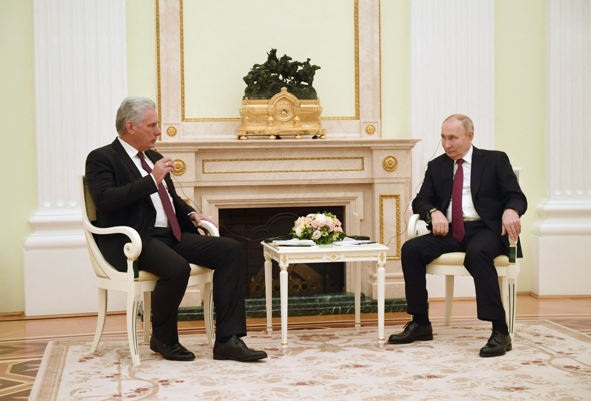 Cuban and Russian presidents meet 