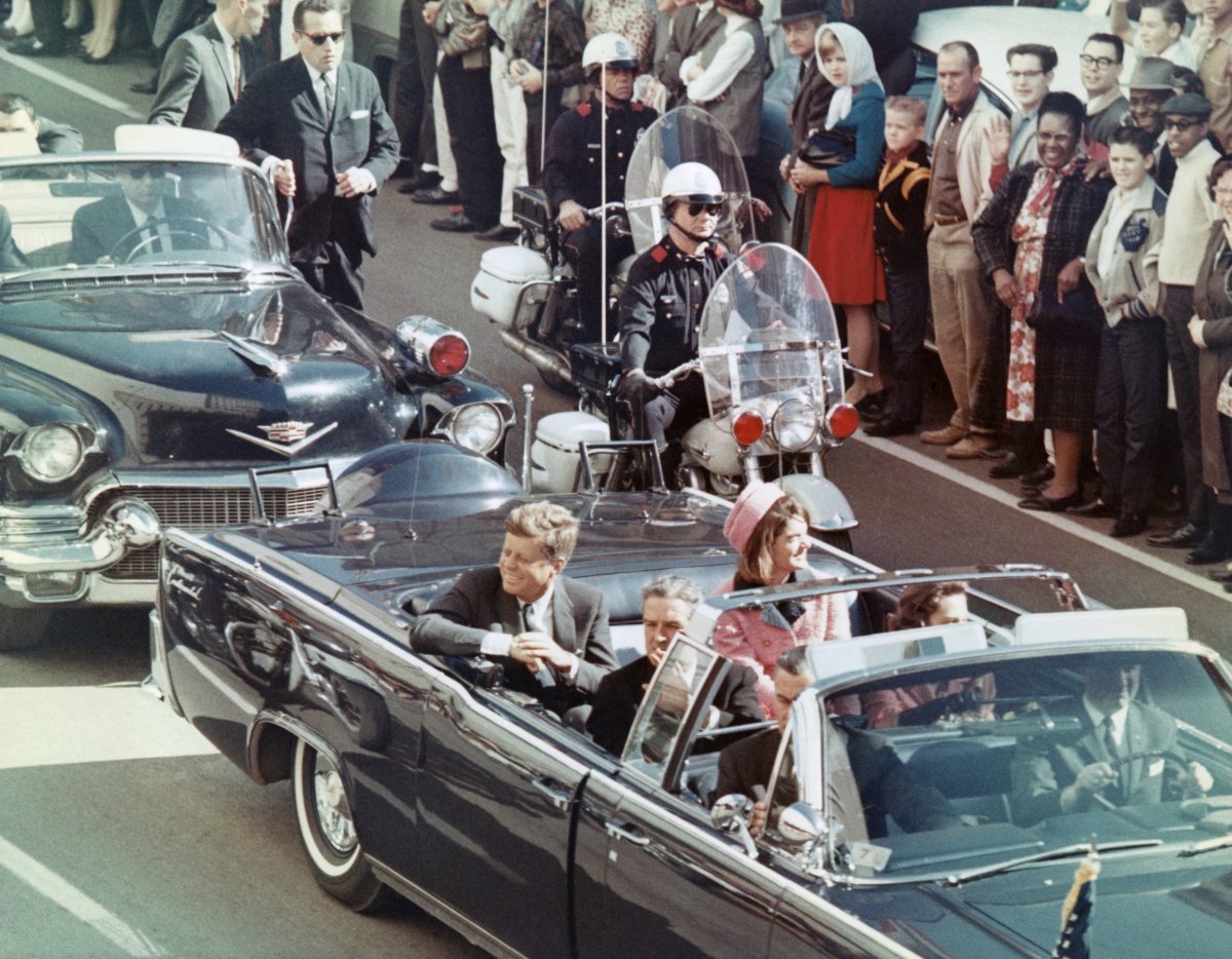 JFK's Motorcade Before His Assassination