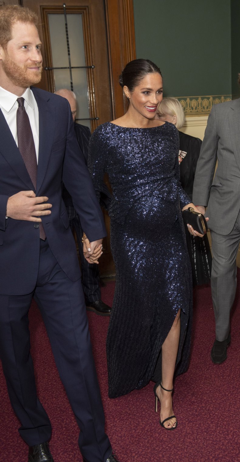 Harry, Meghan at Cirque du Soleil