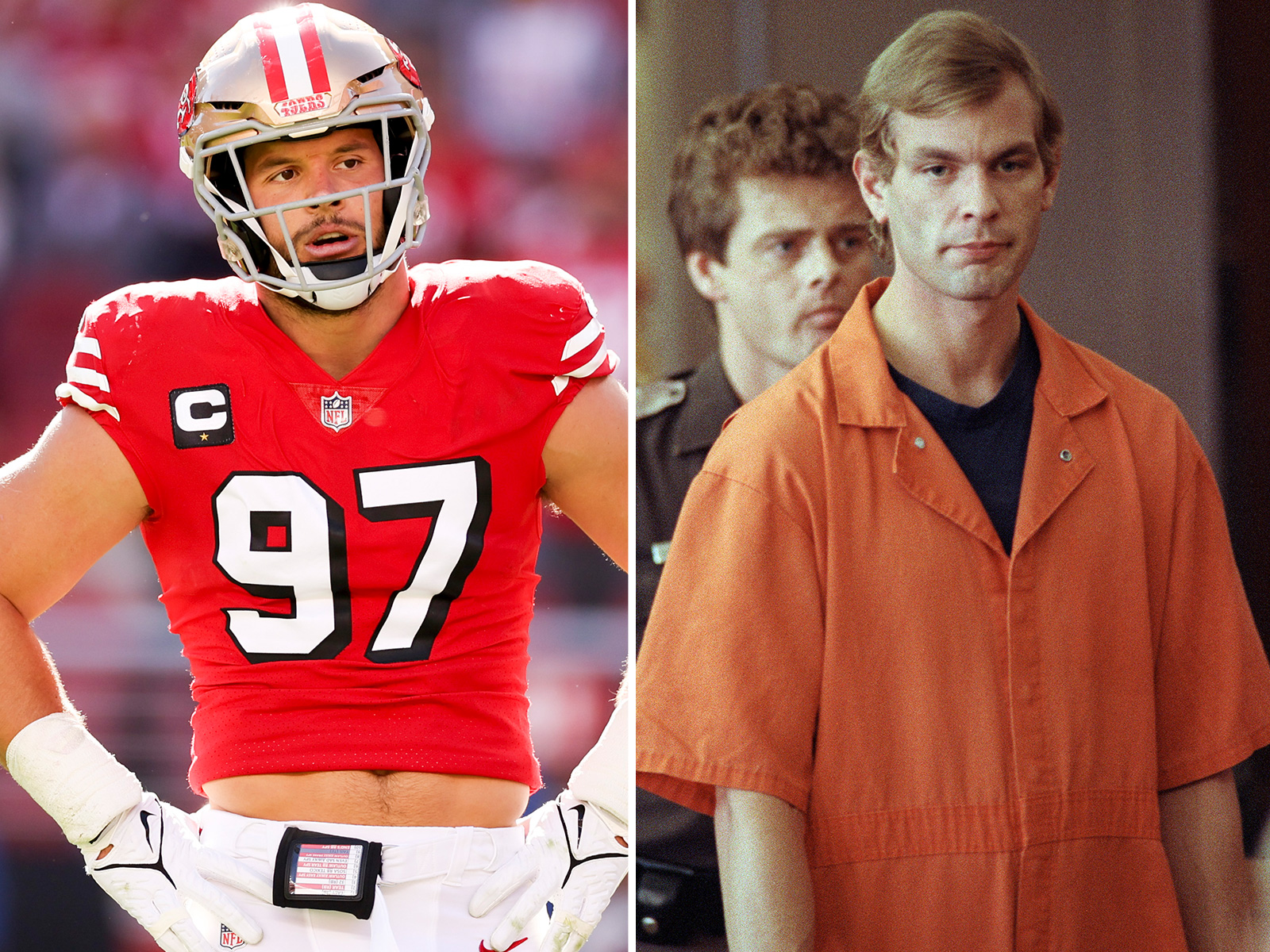 NFL's Nick Bosa Sounds 'Exactly Like' Jeffrey Dahmer in Clip, Fans Say