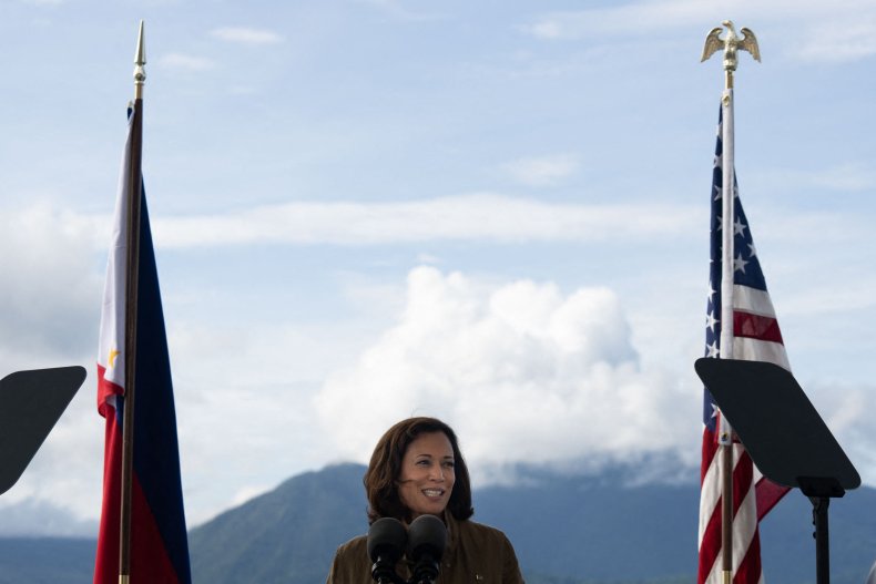 Kamala Harris Rebukes China From The Philippines