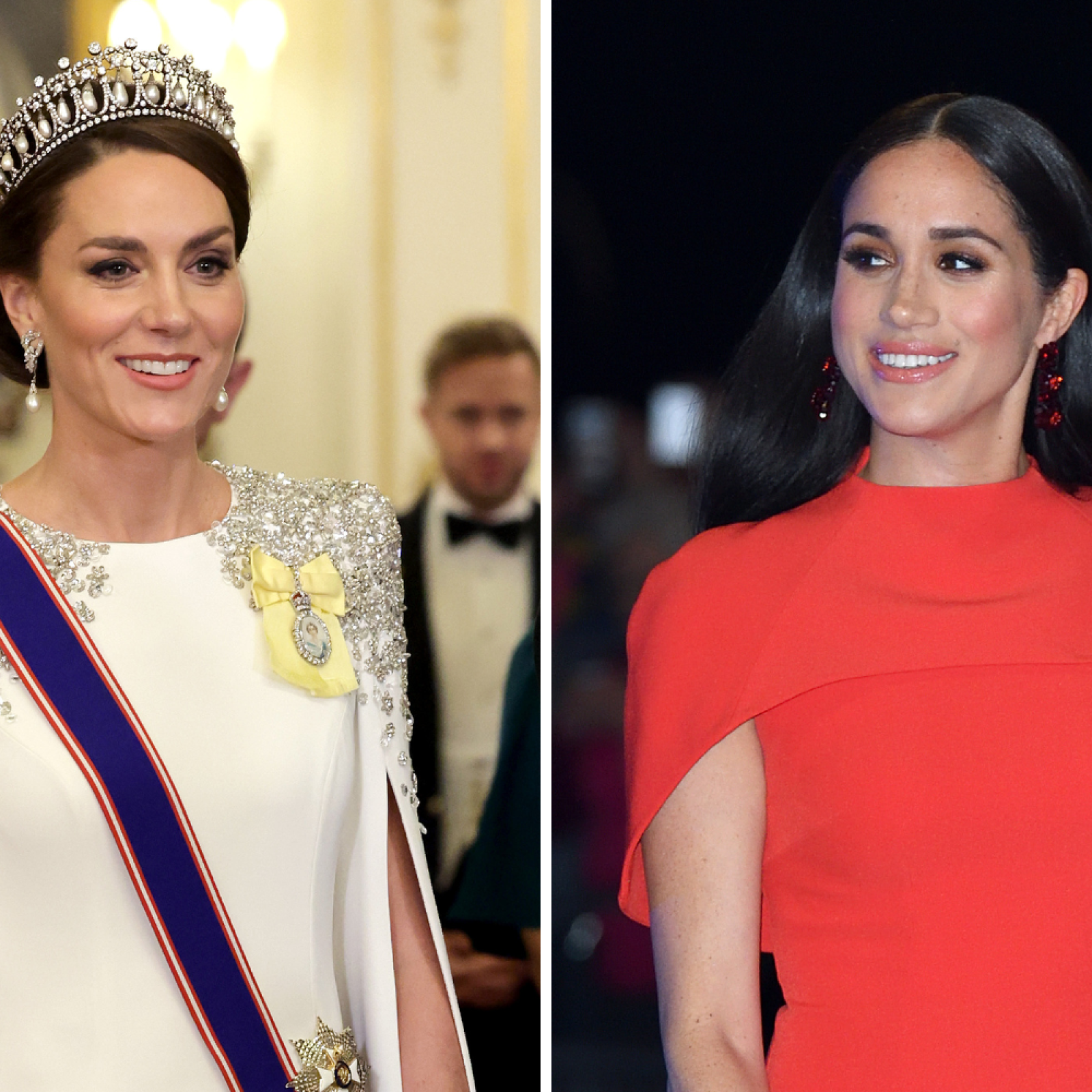 Who Copied Who? Meghan Markle, Kate Middleton Cape Dresses Debated by Fans - Newsweek (Picture 3)