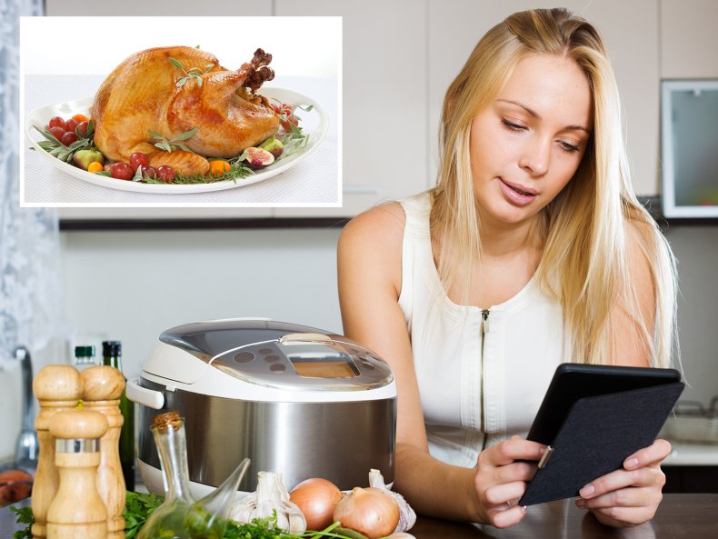 Comp Image, Slow Cooker and a Turkey