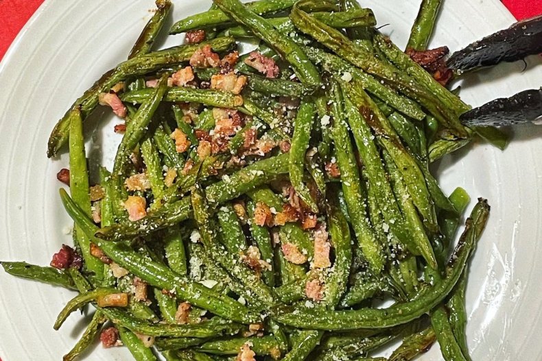 Fagiolini con pancetta