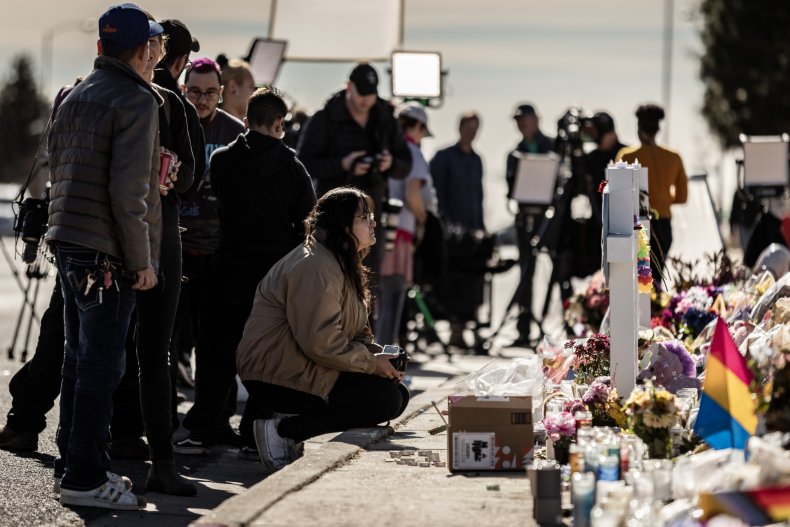 Mourners visit memorial outside Club Q